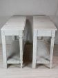 Pair of antique French console tables with beige  53¼  Cheap