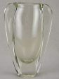 Mid century Swedish glass vase - 8¾  Supply