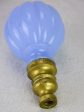 Napoleon III balustrade ball - blue opaline glass Discount