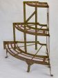 Antique French pot plant stand with three shelves 24¾  For Discount