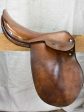 Rare antique French Hermes saddle from the military on Sale