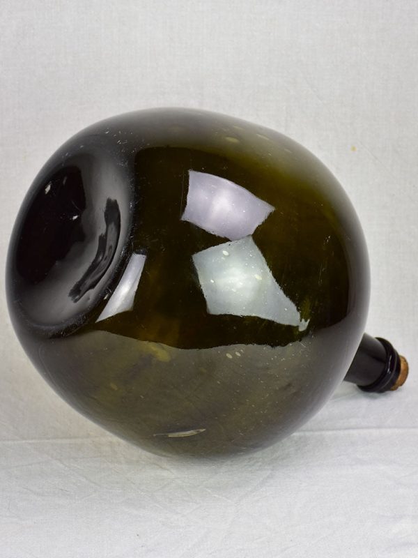 Large 18th Century French demijohn - blown glass from Trinquetaille 19¾  For Cheap