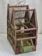 Antique French birdcage with double-pitched roof Supply