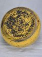 19th Century French ceramic hot water bottle with yellow glaze 7  Online Hot Sale