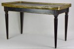 Louis XVI style coffee table with gallery edge 17¼  x 33½  Fashion