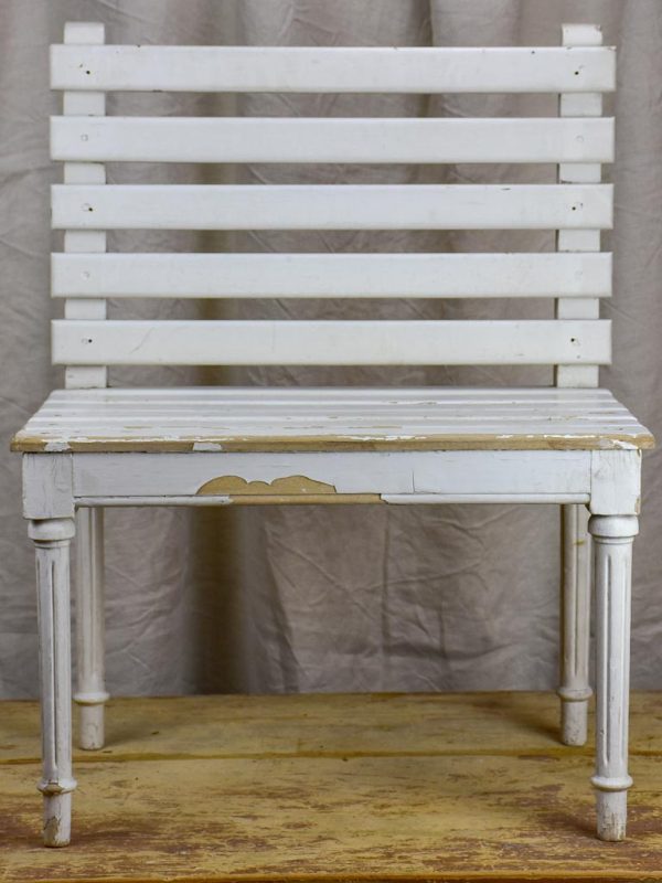 19th Century suitcase bench from a French hotel Online Hot Sale