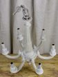 19th Century French carved chandelier - 6 lights For Sale