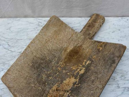 Rustic large antique French bread board 14½  x 20½  Online