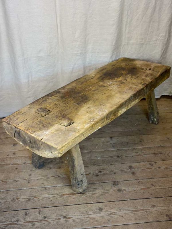 Primitive French coffee table - solid timber Hot on Sale