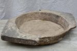 Primitive wooden dish with pointed handles For Cheap