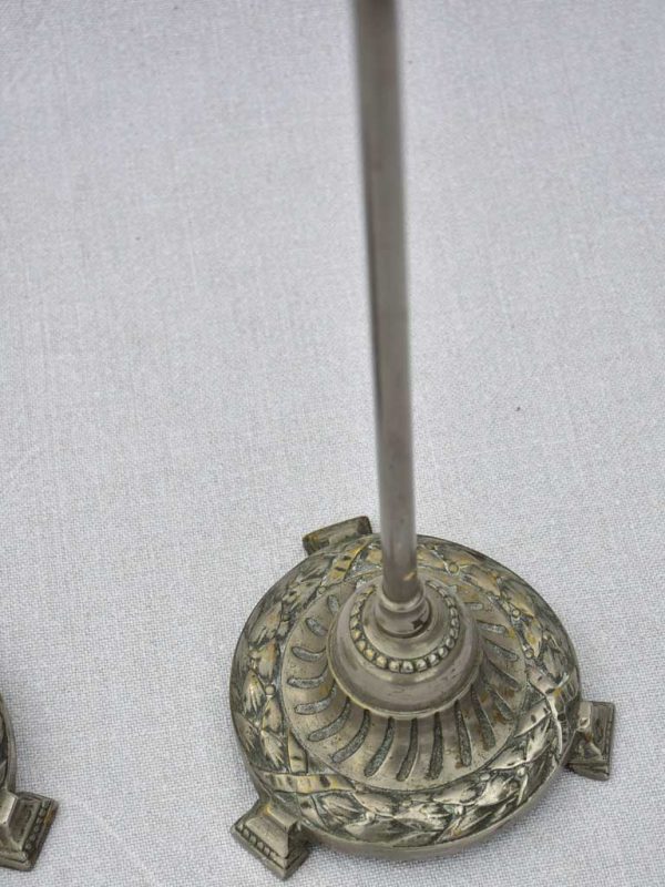 Pair of antique French metal hat stands 24½  Sale