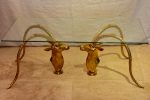 Coffee table - style of Alain Chervet Mouflons For Sale