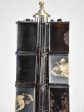 Antique French post card display stand - black 38½  For Sale