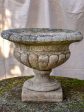 Late 19th Century reconstituted stone Medici garden urn Discount