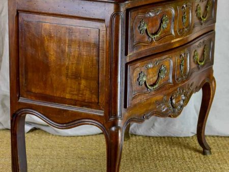 Mid Century French Provencal two drawer commode on Sale