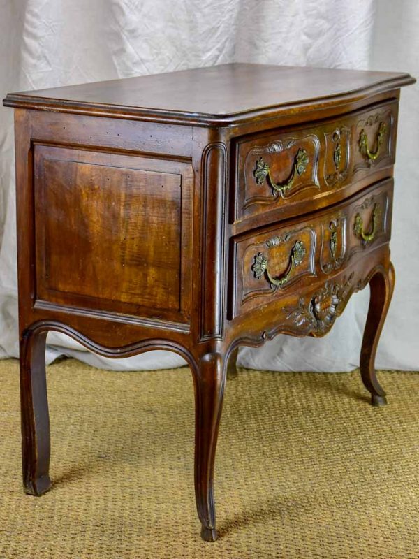 Mid Century French Provencal two drawer commode on Sale