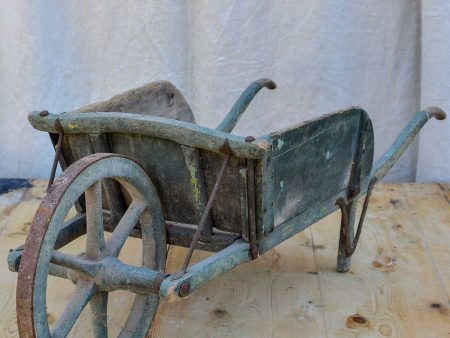 Antique French children s toy wheelbarrow Online Hot Sale