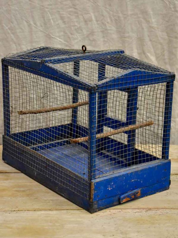 Blue French birdcage from the 1930 s Online Sale