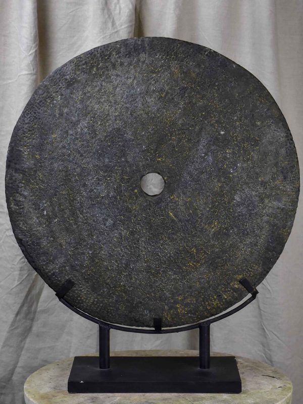 Large mounted stone disc from Papua New Guinea Online