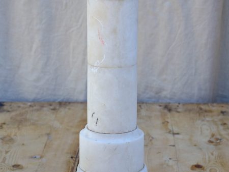 Antique marble pedestal Discount