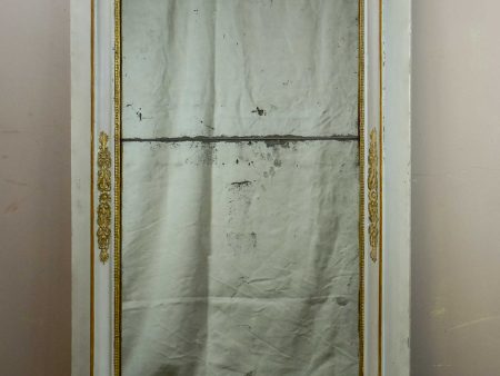 18th Century Louis XVI trumeau mirror 54 ¾   x 30” Online