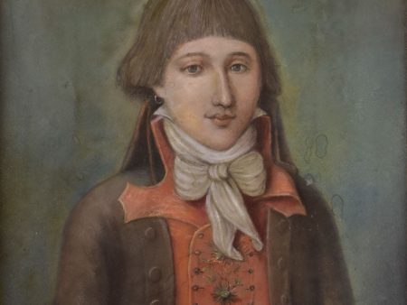 18th Century pastel of a Revolutionary leader 23¾  x 32¾  Fashion