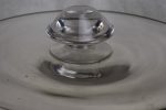 19th Century blown glass patisserie dome 10¾  x 8¼  Supply