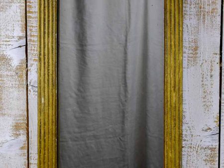 Small rectangular 18th Century Louis XVI mirror with gilded frame Online Hot Sale