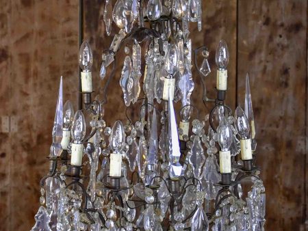 Large pair of late 19th Century Italian chandeliers Online Hot Sale