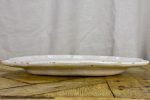 Large ironstone oval platter - late 19th Century 17  x 12¼  Cheap