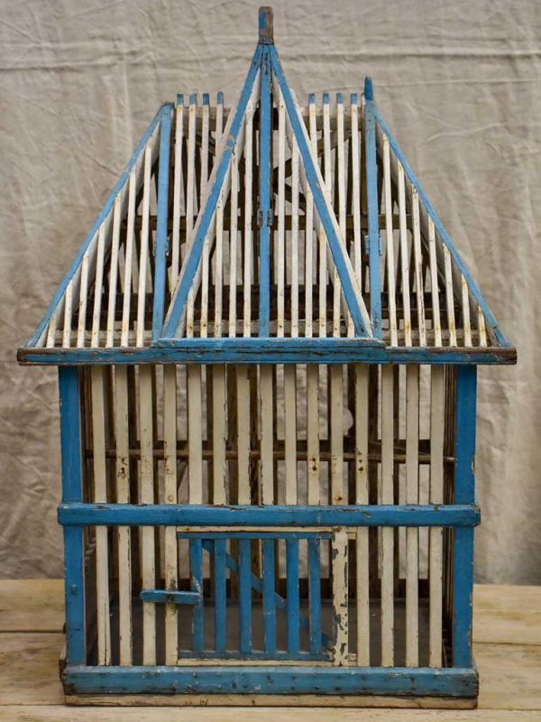 Large architectural antique French birdcage Discount