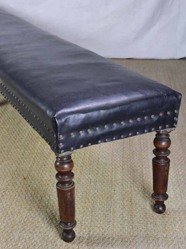 Long Napoleon III French bench seat from a bistro 110¼  Fashion