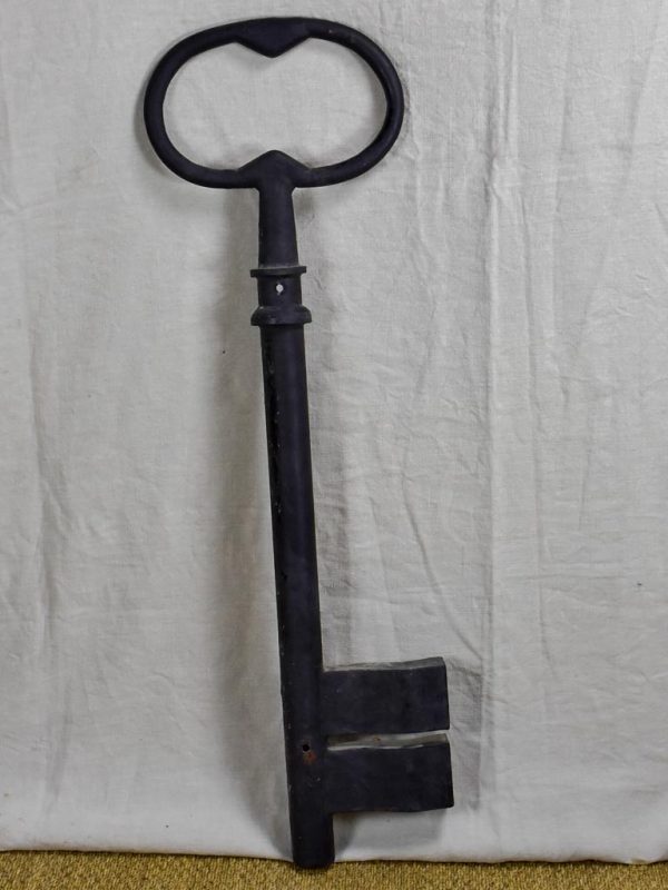 Huge antique French key - locksmith s shop sign Online Sale