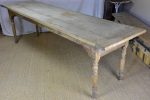 Early 19th Century French farm table - bleached oak 28  x 104¼  For Cheap