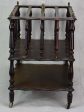 Antique French magazine rack on casters Discount