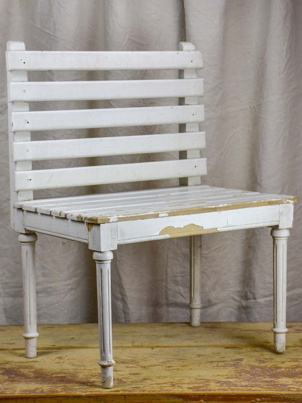 19th Century suitcase bench from a French hotel Online Hot Sale