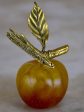 Original mid-Century Daum glass ornament of an apple Online