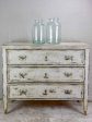 19th Century three door commode with crackled paint finish 43¾  Discount