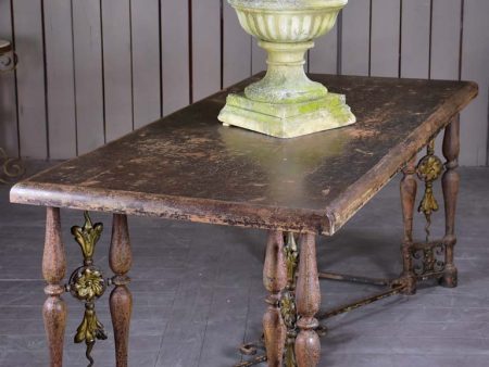 Louis XIV style entry table 34¼  x 73¾  Supply