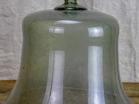 Antique French melon cloche glass dome Online