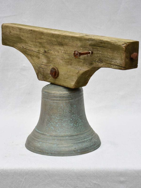 Large antique French bell from a chapel For Discount