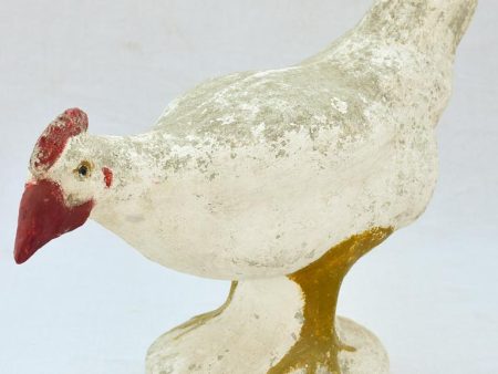 Vintage French garden sculpture of a hen Online Sale