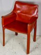 Vintage Bellini leather armchairs - 4 available Online