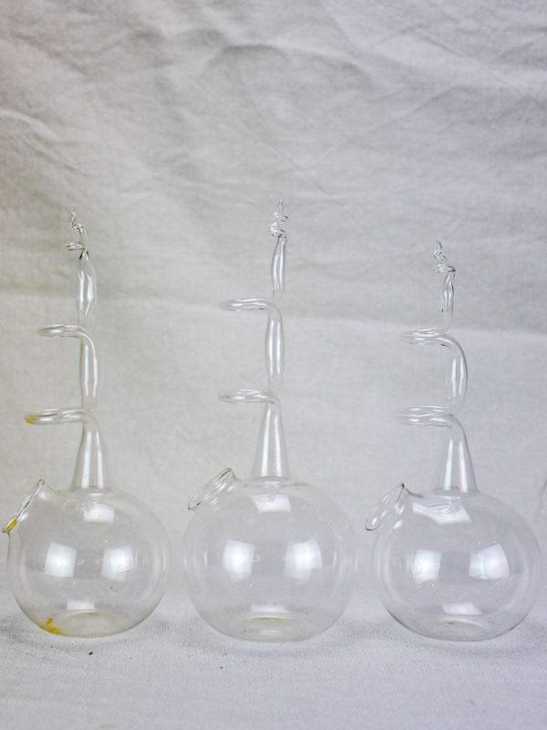 Collection of three unusual blown glass vases 11  Sale