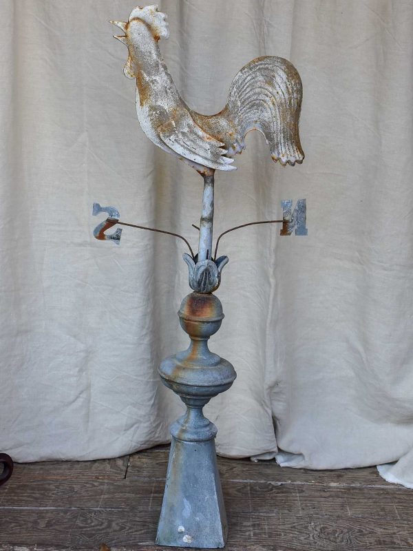 Late 19th Century French weather vane with rooster Online Hot Sale