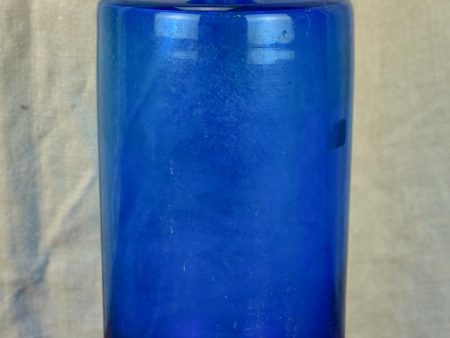 Napoleon III apothecary glass jar - blue Supply