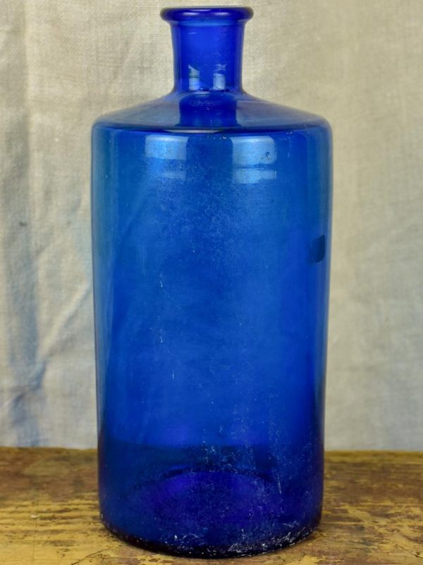 Napoleon III apothecary glass jar - blue Supply