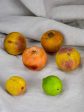 Collection of six vintage marble fruits Online Hot Sale