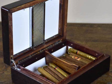 Mid century Parisian cigar humidor Discount