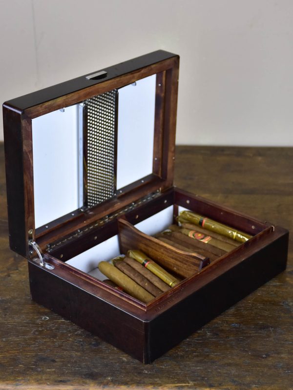 Mid century Parisian cigar humidor Discount